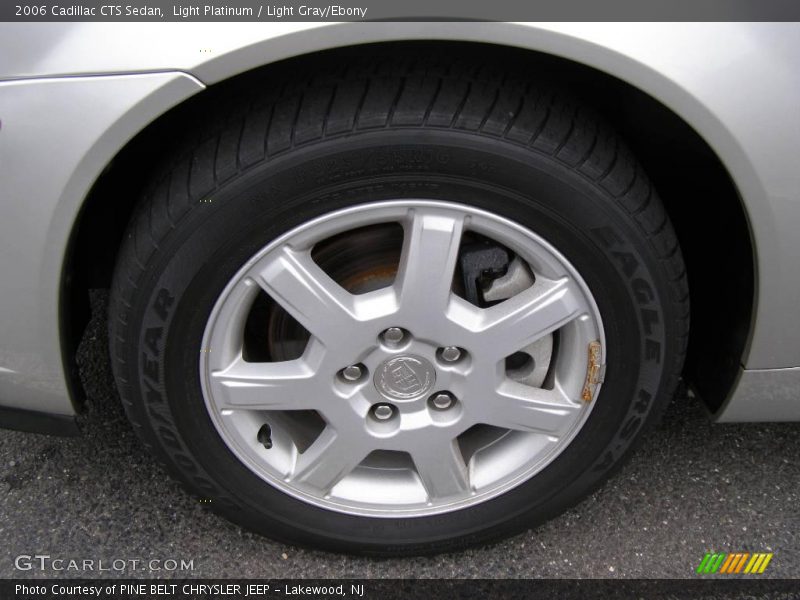 Light Platinum / Light Gray/Ebony 2006 Cadillac CTS Sedan