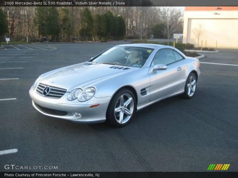 Iridium Silver Metallic / Stone 2006 Mercedes-Benz SL 500 Roadster