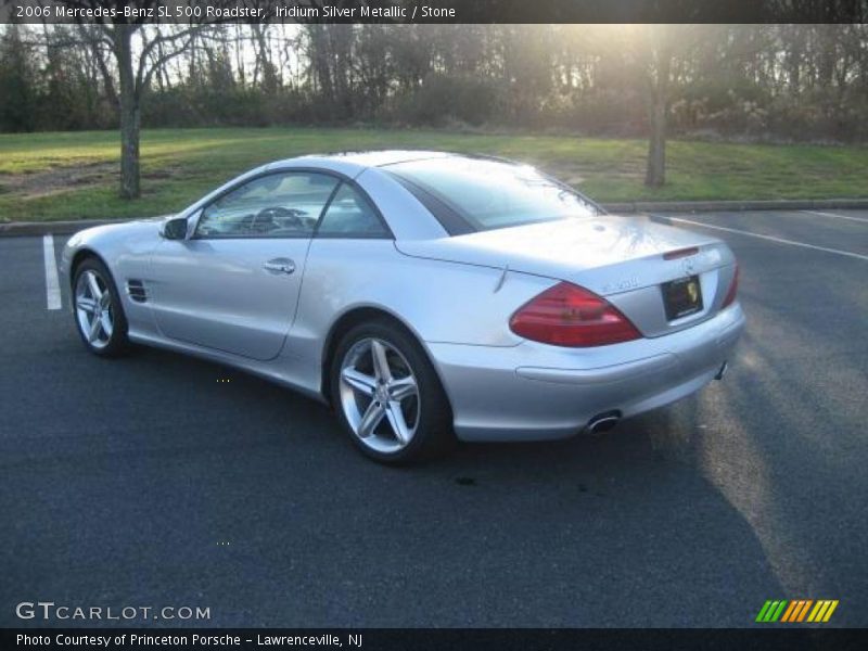 Iridium Silver Metallic / Stone 2006 Mercedes-Benz SL 500 Roadster