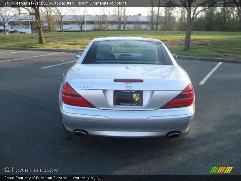 Iridium Silver Metallic / Stone 2006 Mercedes-Benz SL 500 Roadster