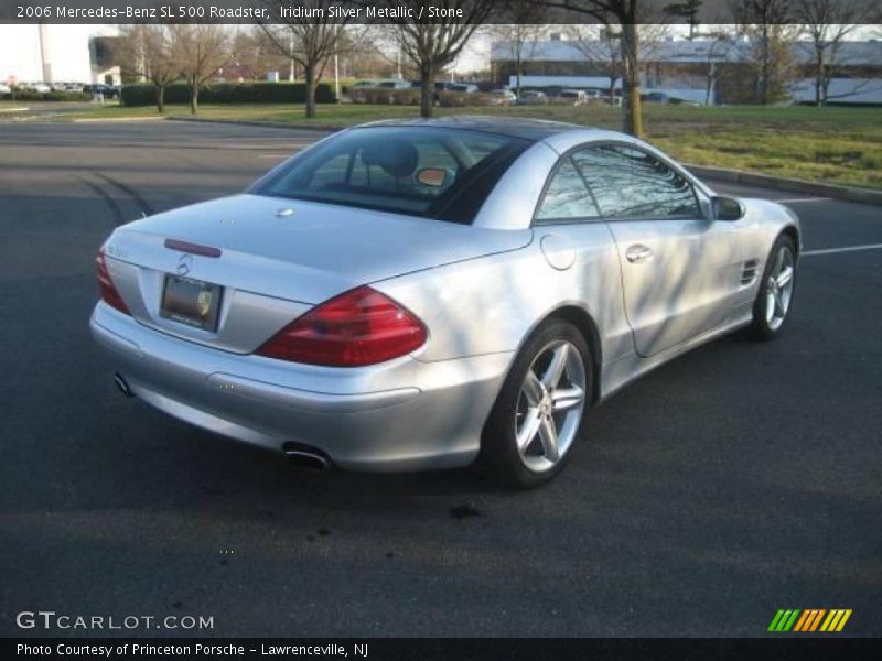 Iridium Silver Metallic / Stone 2006 Mercedes-Benz SL 500 Roadster