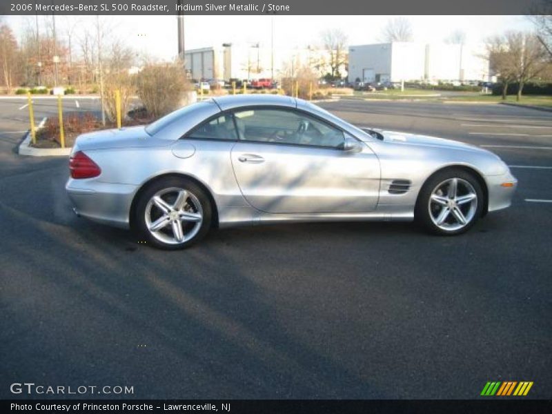 Iridium Silver Metallic / Stone 2006 Mercedes-Benz SL 500 Roadster