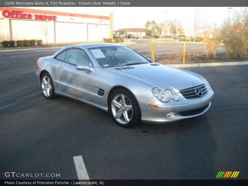 Iridium Silver Metallic / Stone 2006 Mercedes-Benz SL 500 Roadster