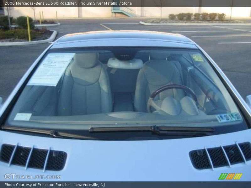 Iridium Silver Metallic / Stone 2006 Mercedes-Benz SL 500 Roadster