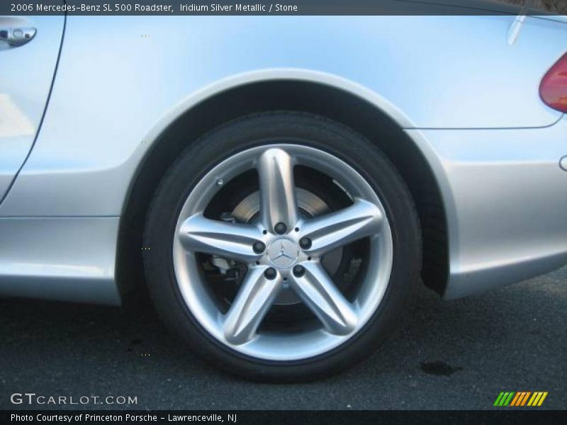 Iridium Silver Metallic / Stone 2006 Mercedes-Benz SL 500 Roadster