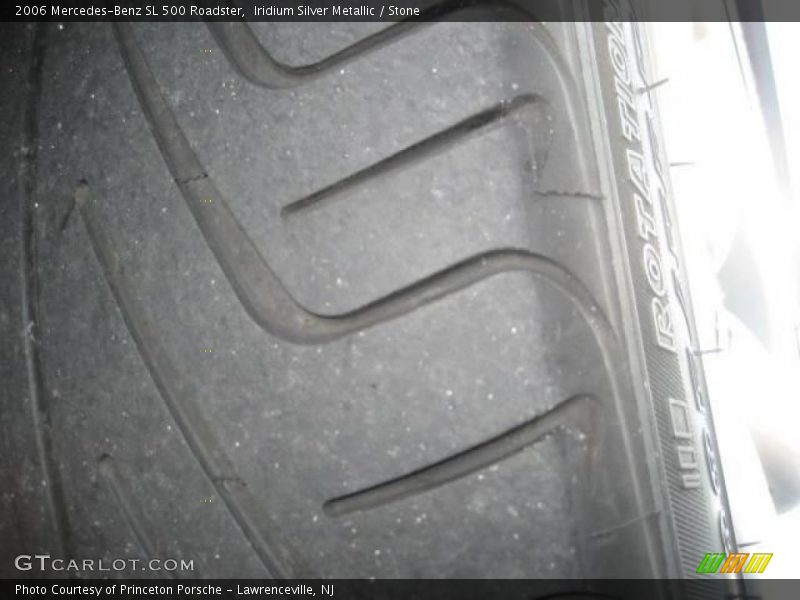 Iridium Silver Metallic / Stone 2006 Mercedes-Benz SL 500 Roadster