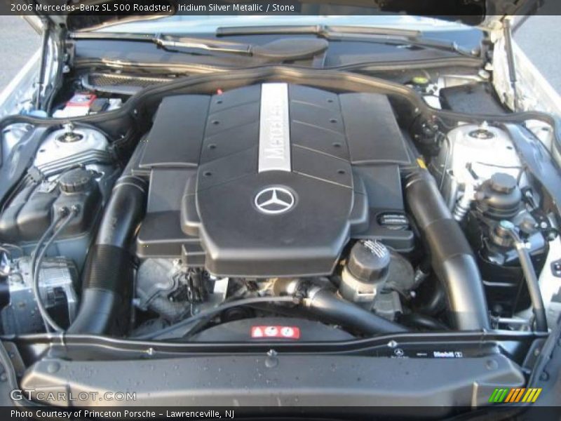 Iridium Silver Metallic / Stone 2006 Mercedes-Benz SL 500 Roadster