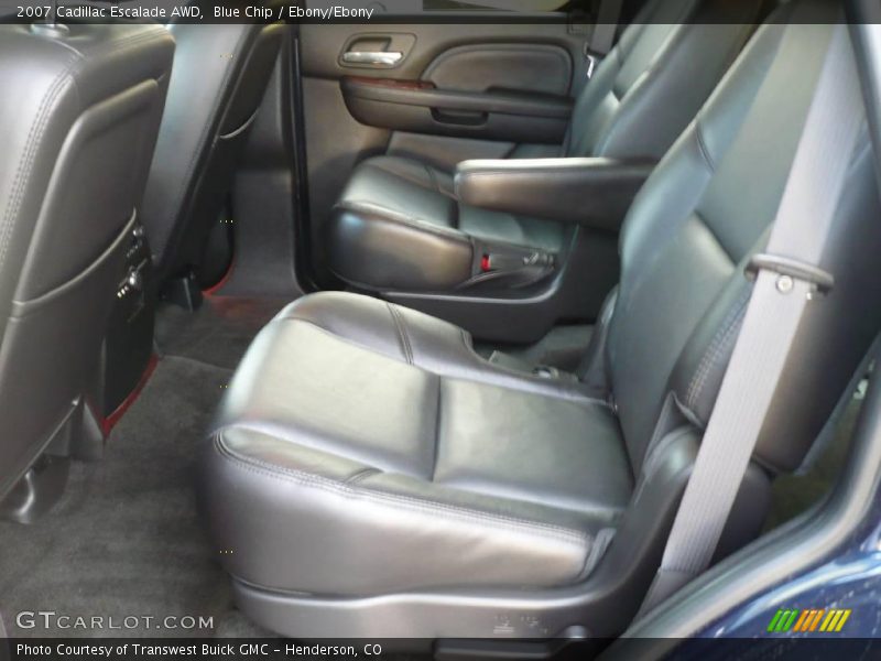 Blue Chip / Ebony/Ebony 2007 Cadillac Escalade AWD