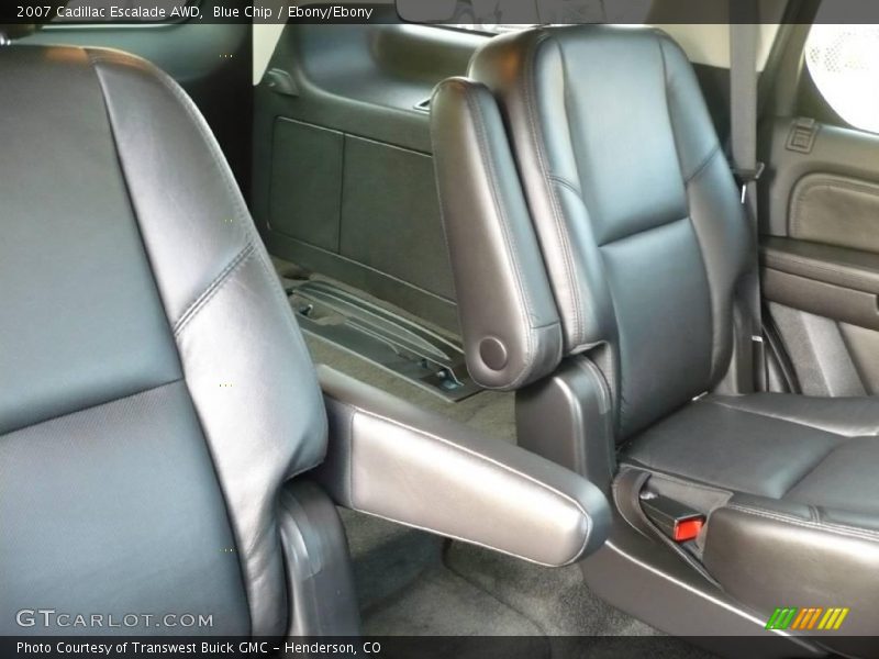 Blue Chip / Ebony/Ebony 2007 Cadillac Escalade AWD