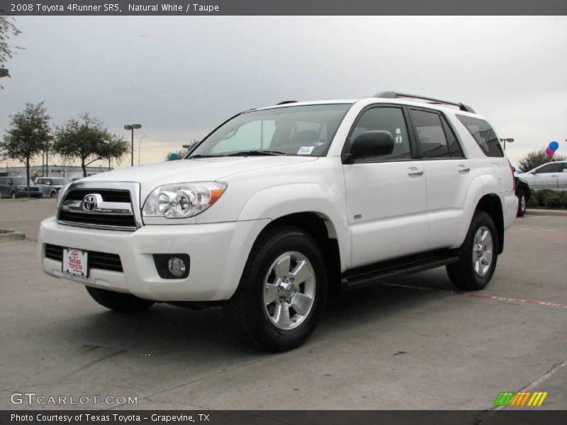 Natural White / Taupe 2008 Toyota 4Runner SR5