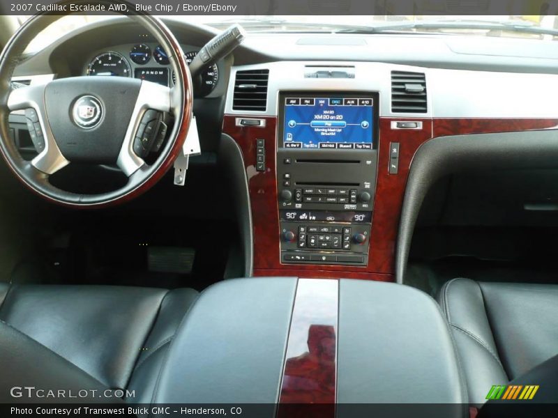 Blue Chip / Ebony/Ebony 2007 Cadillac Escalade AWD
