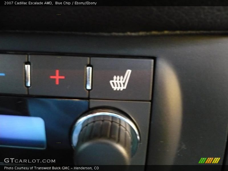 Blue Chip / Ebony/Ebony 2007 Cadillac Escalade AWD