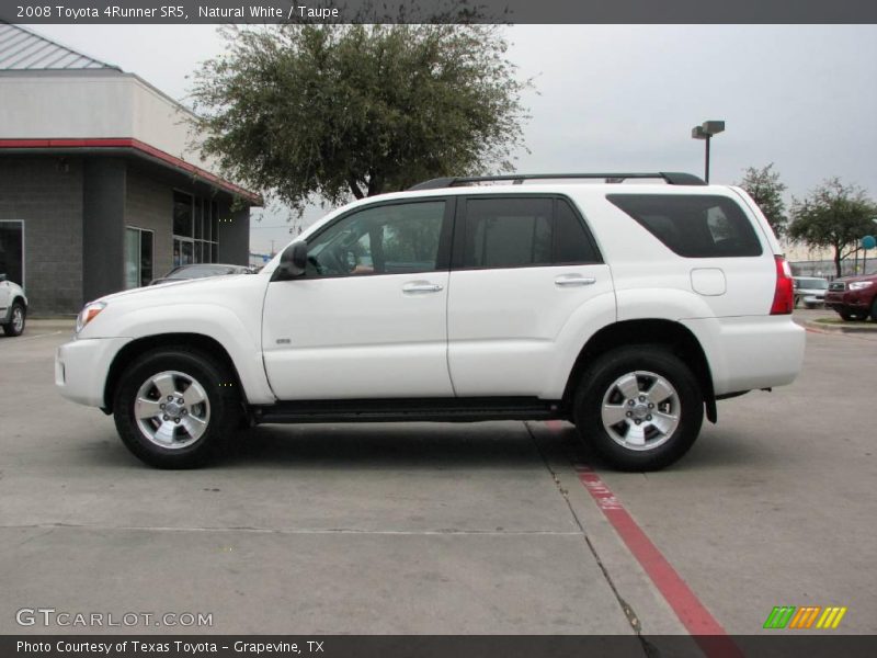 Natural White / Taupe 2008 Toyota 4Runner SR5