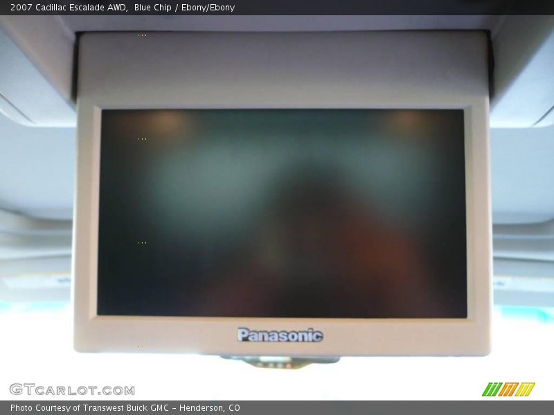 Blue Chip / Ebony/Ebony 2007 Cadillac Escalade AWD