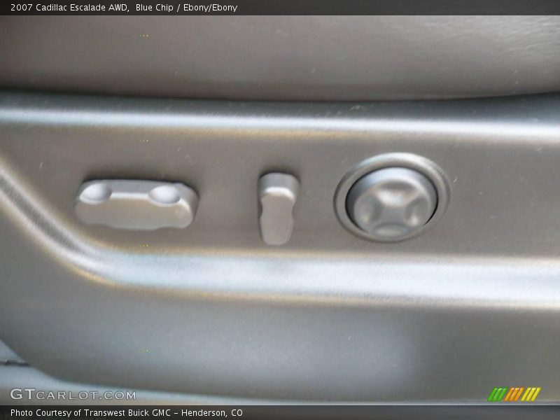 Blue Chip / Ebony/Ebony 2007 Cadillac Escalade AWD