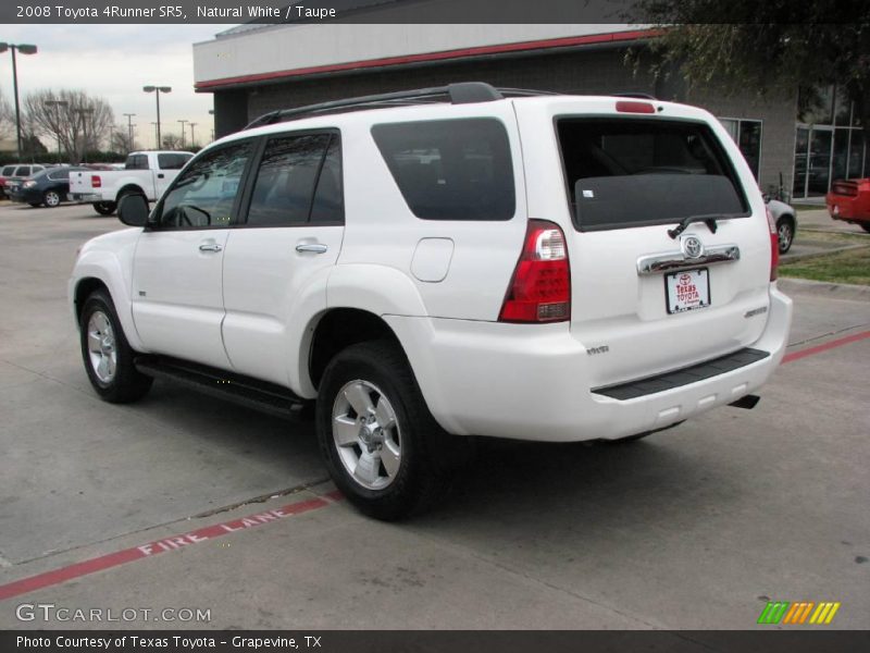 Natural White / Taupe 2008 Toyota 4Runner SR5