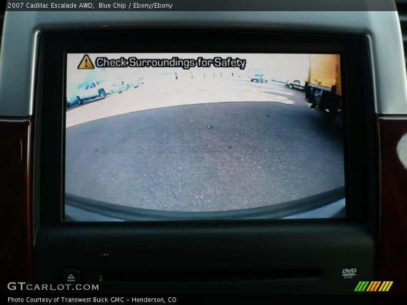 Blue Chip / Ebony/Ebony 2007 Cadillac Escalade AWD