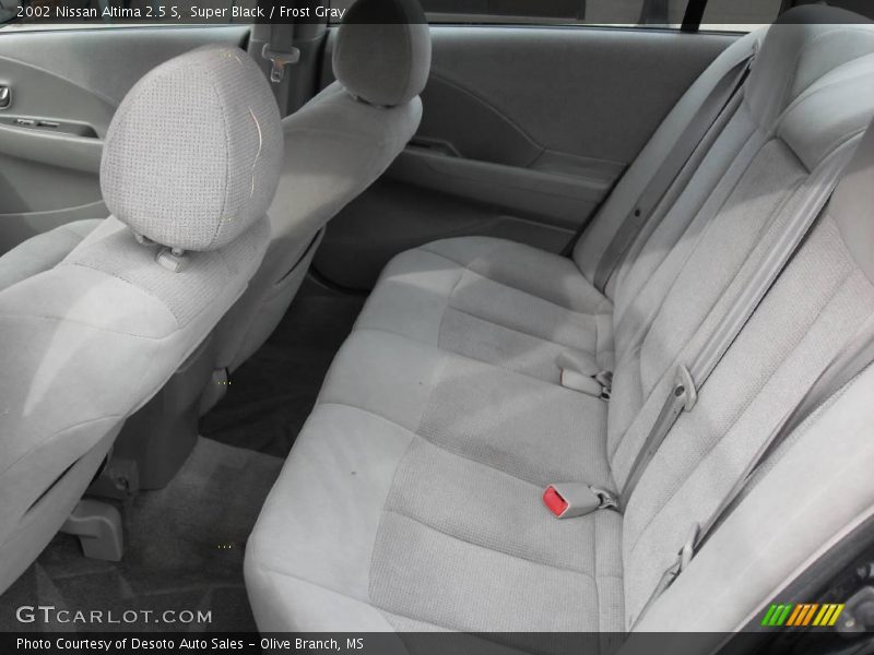 Super Black / Frost Gray 2002 Nissan Altima 2.5 S