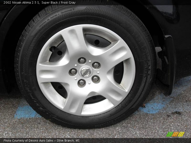 Super Black / Frost Gray 2002 Nissan Altima 2.5 S