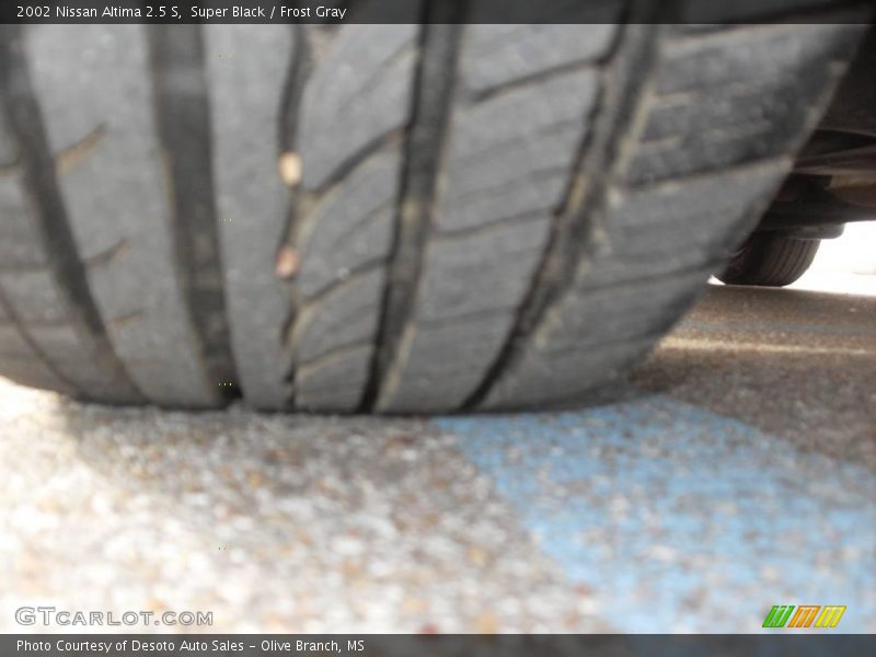 Super Black / Frost Gray 2002 Nissan Altima 2.5 S