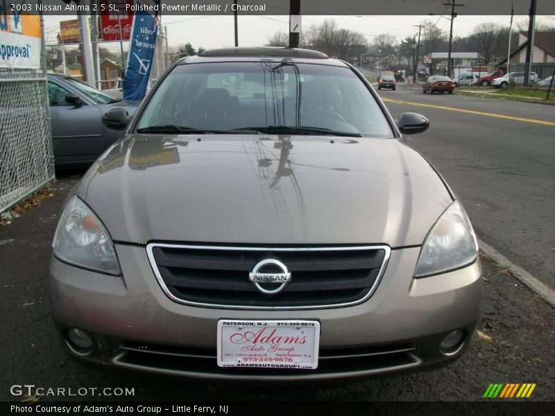 Polished Pewter Metallic / Charcoal 2003 Nissan Altima 2.5 SL