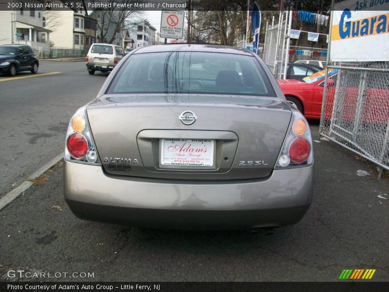 Polished Pewter Metallic / Charcoal 2003 Nissan Altima 2.5 SL