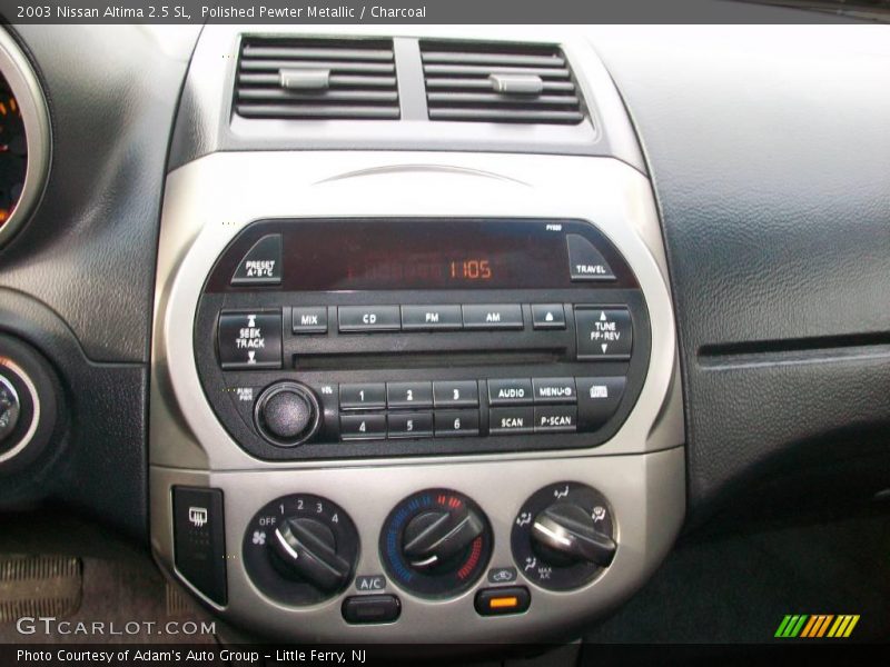 Polished Pewter Metallic / Charcoal 2003 Nissan Altima 2.5 SL