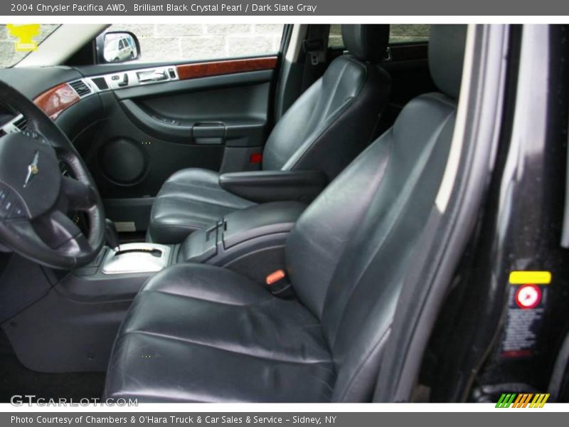 Brilliant Black Crystal Pearl / Dark Slate Gray 2004 Chrysler Pacifica AWD