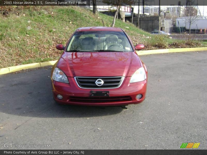 Sonoma Sunset Red / Blond 2003 Nissan Altima 2.5 S