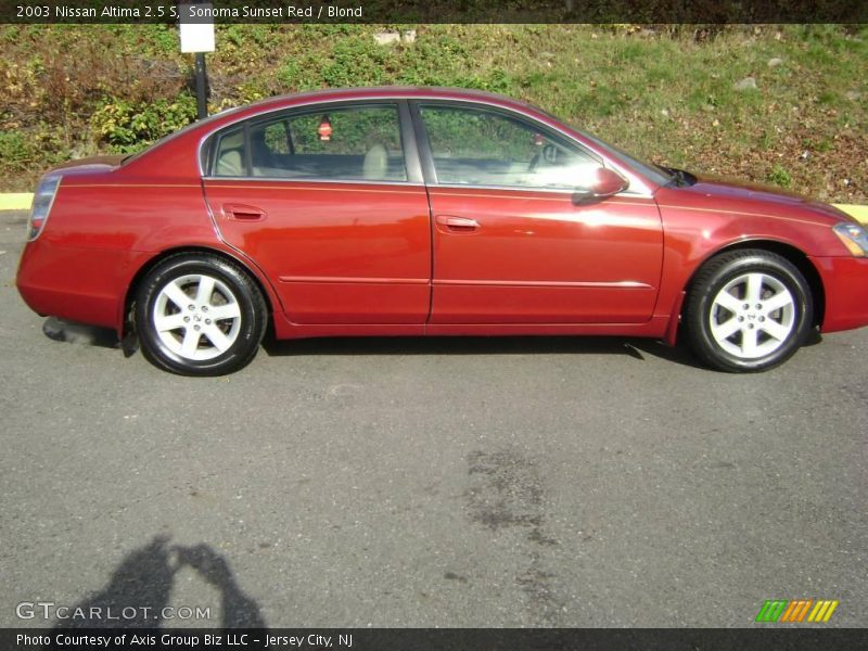 Sonoma Sunset Red / Blond 2003 Nissan Altima 2.5 S