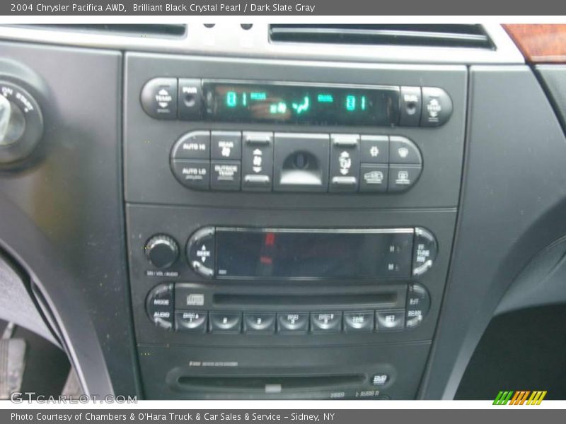 Brilliant Black Crystal Pearl / Dark Slate Gray 2004 Chrysler Pacifica AWD