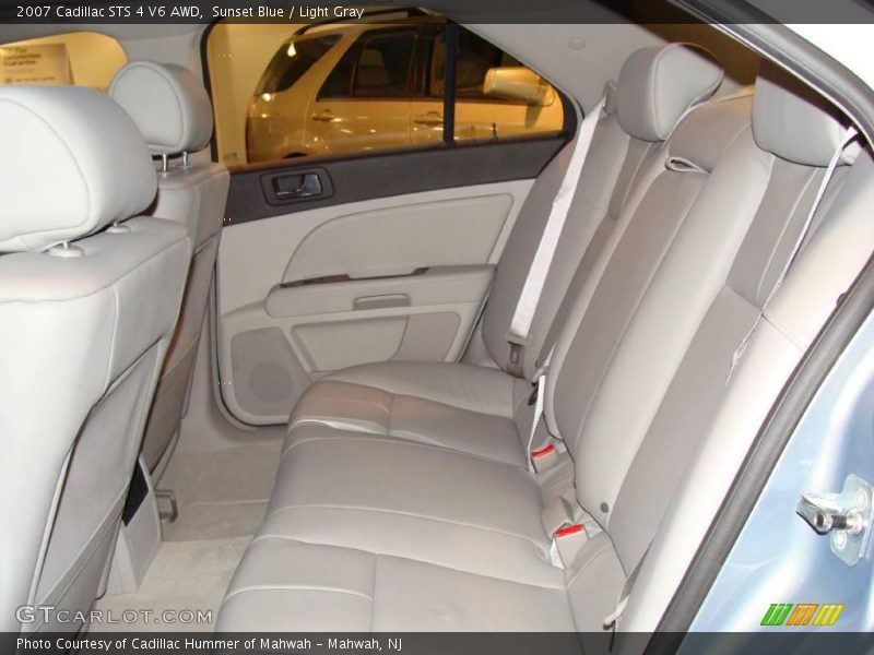 Sunset Blue / Light Gray 2007 Cadillac STS 4 V6 AWD