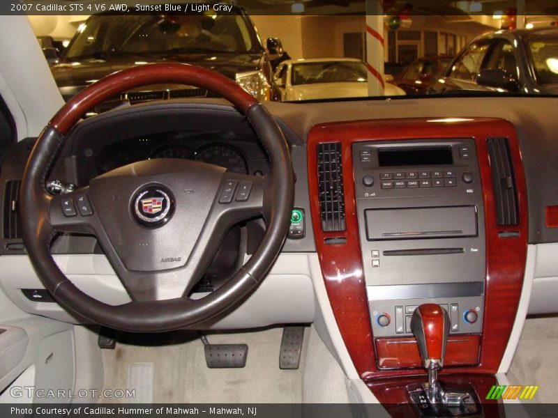 Sunset Blue / Light Gray 2007 Cadillac STS 4 V6 AWD