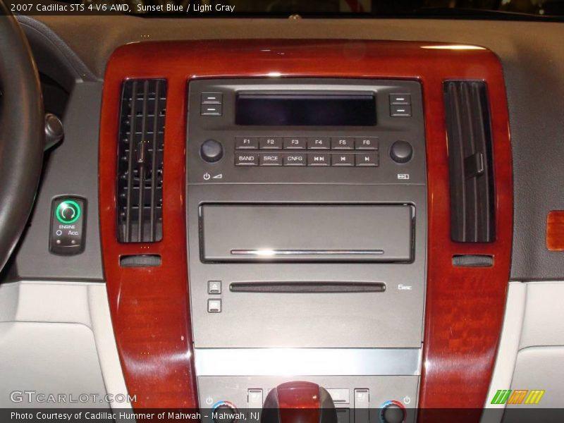 Sunset Blue / Light Gray 2007 Cadillac STS 4 V6 AWD