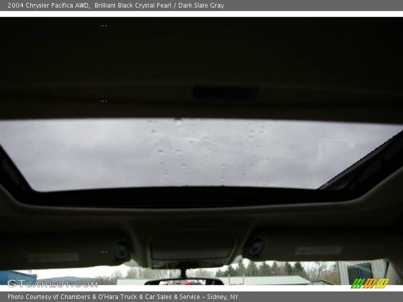 Brilliant Black Crystal Pearl / Dark Slate Gray 2004 Chrysler Pacifica AWD