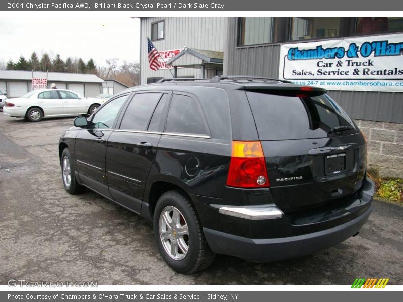 Brilliant Black Crystal Pearl / Dark Slate Gray 2004 Chrysler Pacifica AWD