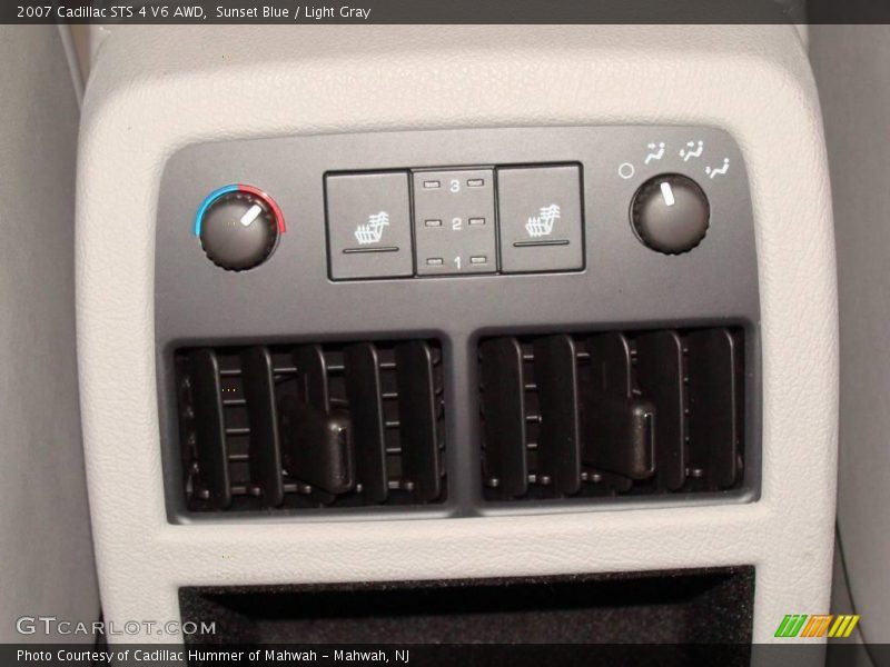 Sunset Blue / Light Gray 2007 Cadillac STS 4 V6 AWD