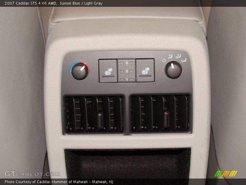 Sunset Blue / Light Gray 2007 Cadillac STS 4 V6 AWD
