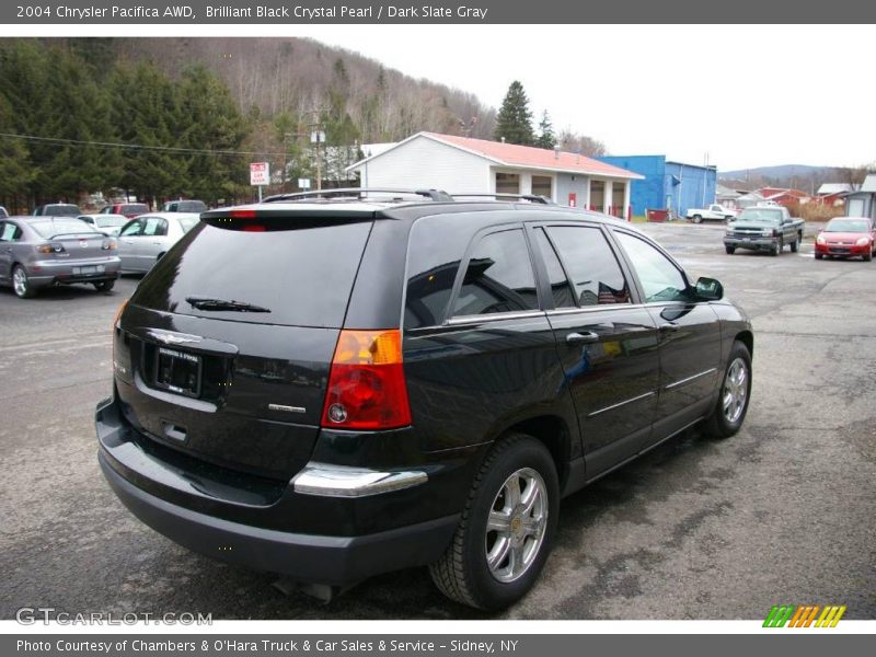Brilliant Black Crystal Pearl / Dark Slate Gray 2004 Chrysler Pacifica AWD