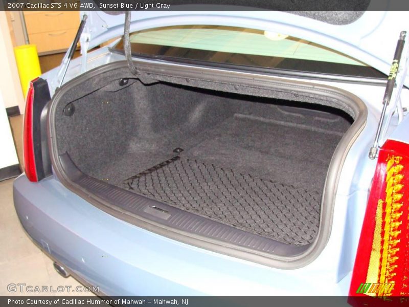 Sunset Blue / Light Gray 2007 Cadillac STS 4 V6 AWD