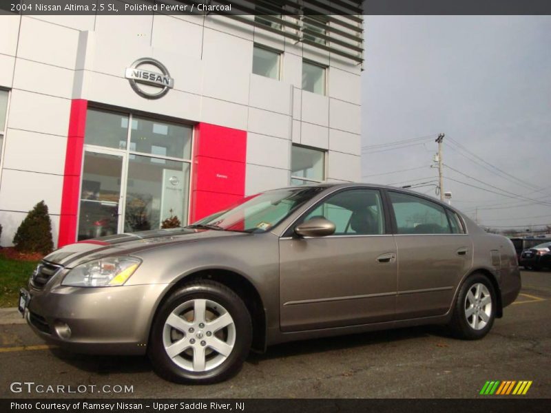 Polished Pewter / Charcoal 2004 Nissan Altima 2.5 SL