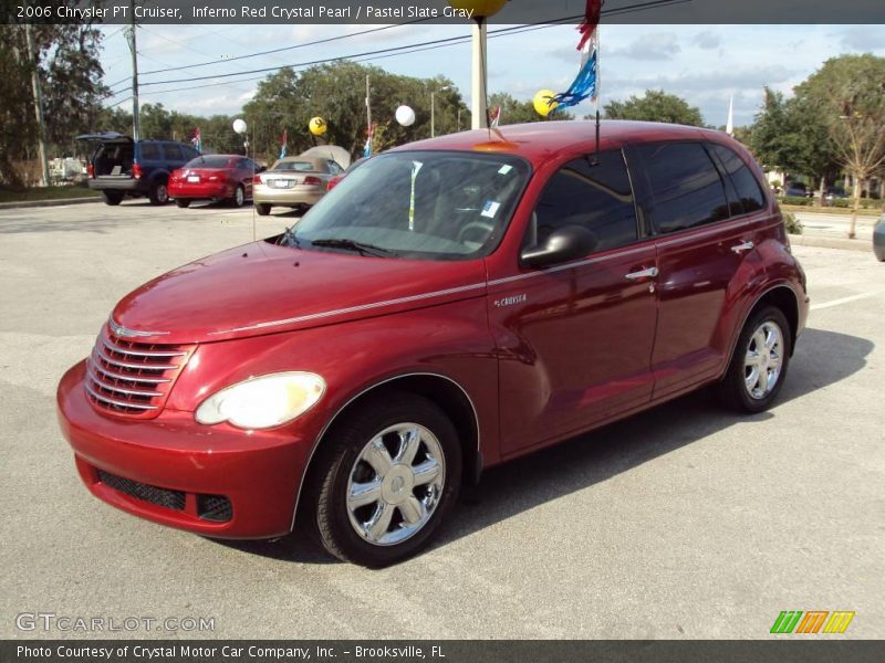 Inferno Red Crystal Pearl / Pastel Slate Gray 2006 Chrysler PT Cruiser
