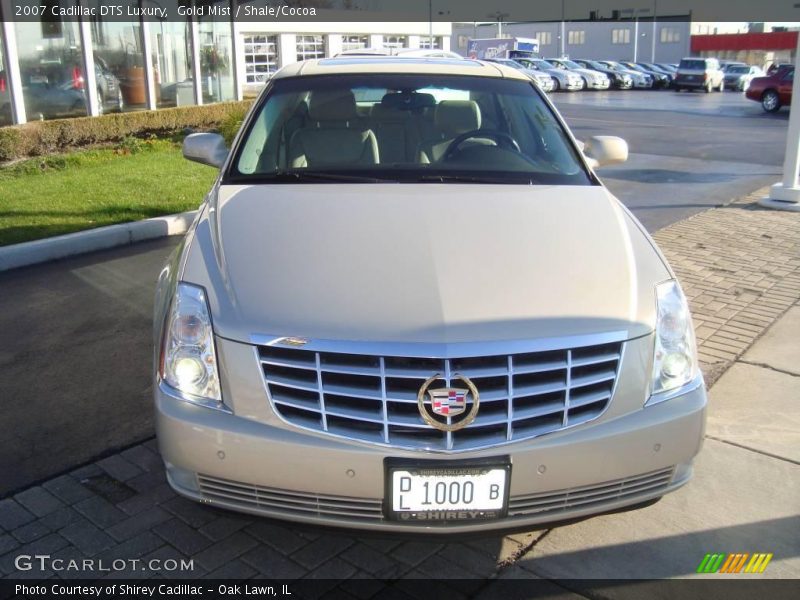 Gold Mist / Shale/Cocoa 2007 Cadillac DTS Luxury
