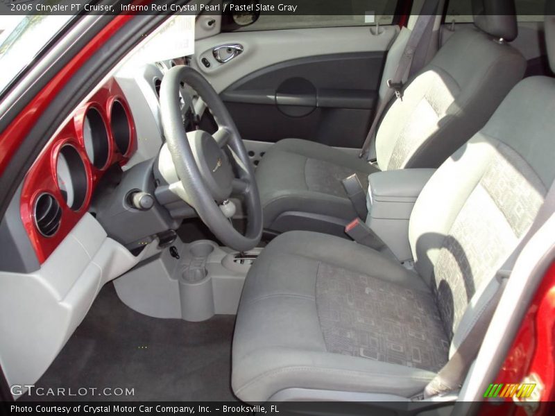 Inferno Red Crystal Pearl / Pastel Slate Gray 2006 Chrysler PT Cruiser