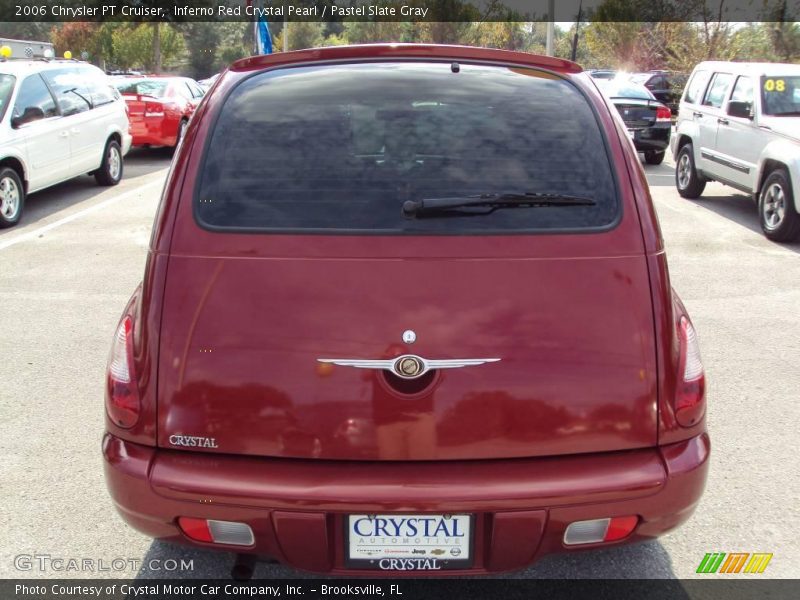 Inferno Red Crystal Pearl / Pastel Slate Gray 2006 Chrysler PT Cruiser