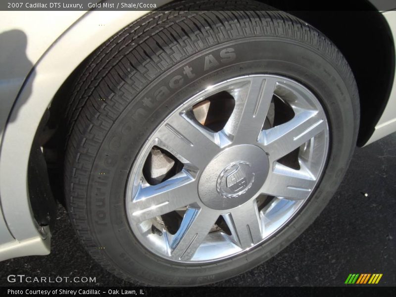 Gold Mist / Shale/Cocoa 2007 Cadillac DTS Luxury