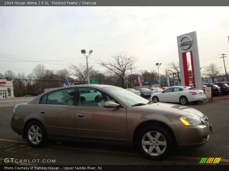 Polished Pewter / Charcoal 2004 Nissan Altima 2.5 SL