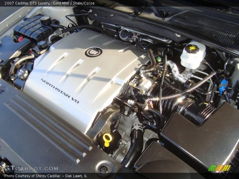 Gold Mist / Shale/Cocoa 2007 Cadillac DTS Luxury