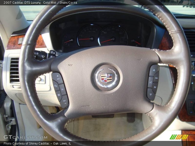 Gold Mist / Shale/Cocoa 2007 Cadillac DTS Luxury