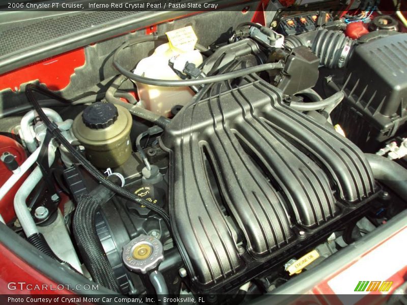 Inferno Red Crystal Pearl / Pastel Slate Gray 2006 Chrysler PT Cruiser